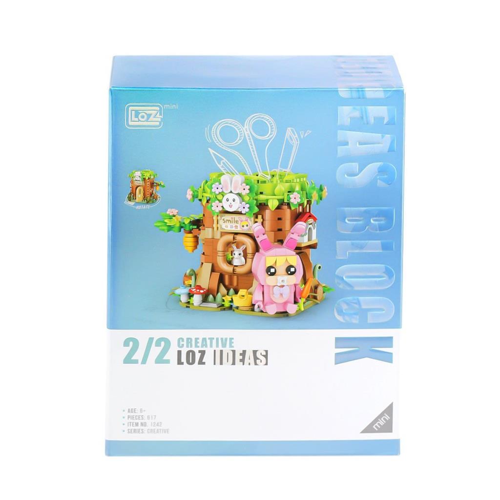 Ensemble de porte-stylos Nessiworld LZ1242 LOZ 617 pièces - Wagon life
