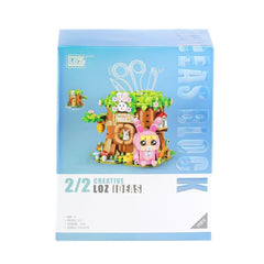Ensemble de porte-stylos Nessiworld LZ1242 LOZ 617 pièces - Wagon life