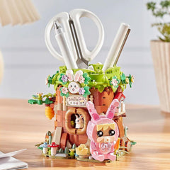Ensemble de porte-stylos Nessiworld LZ1242 LOZ 617 pièces - Wagon life