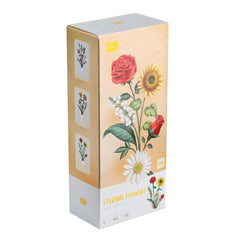 Blocs de fleurs Nessiworld LZ1659 LOZ 568 pièces - Wagon life