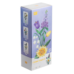 Nessiworld LZ1672 LOZ Ensemble de blocs de fleurs 534 pièces - Vie en wagon