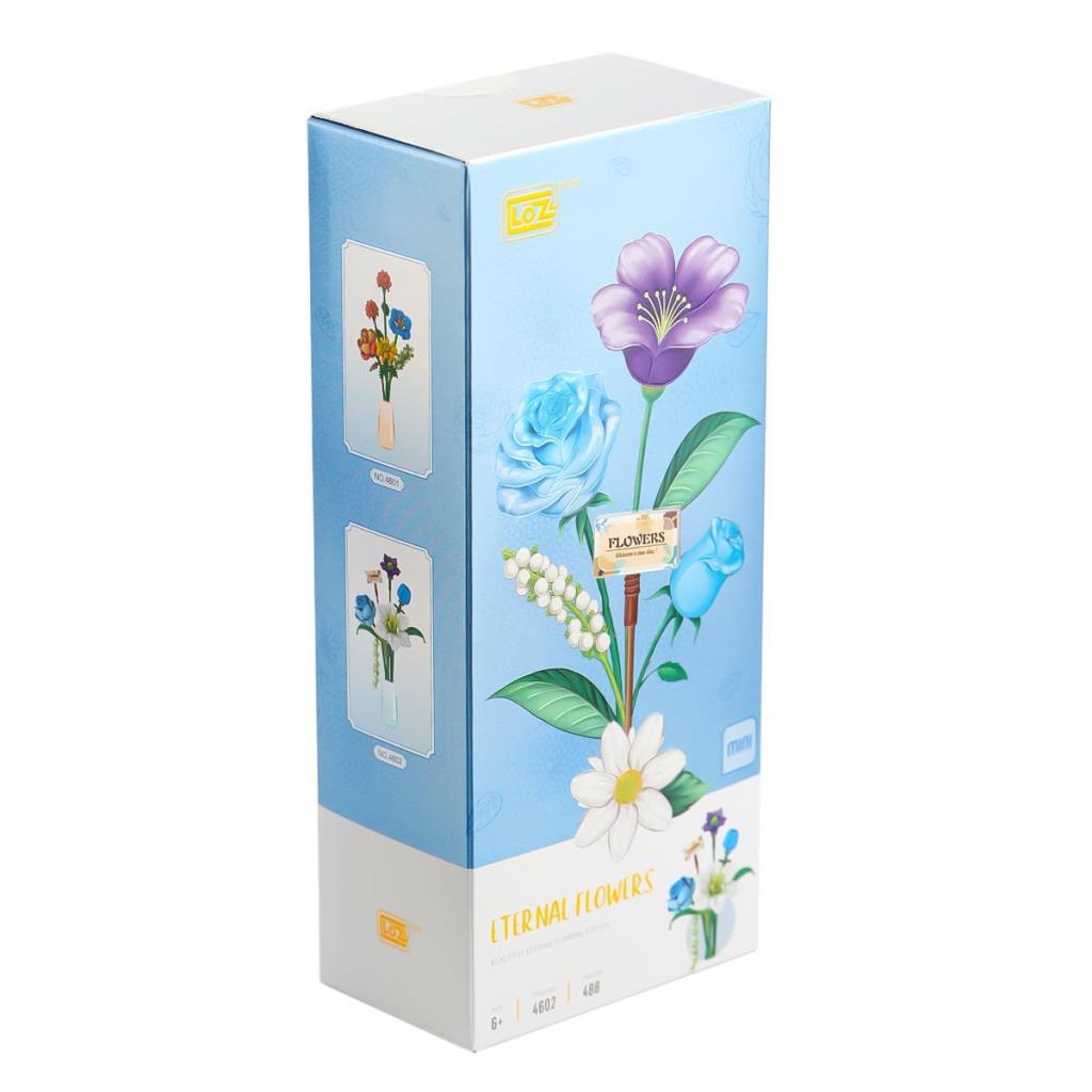 Nessiworld LZ4602 LOZ Ensemble de blocs de fleurs 488 pièces - Wagon life