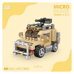 Nessiworld LZ8617 LOZ Tank Blok Seti Mini Poşet- Vagon life