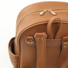 Sac à dos Nessiworld Dust Leather Mother Baby Care 7130 Tan