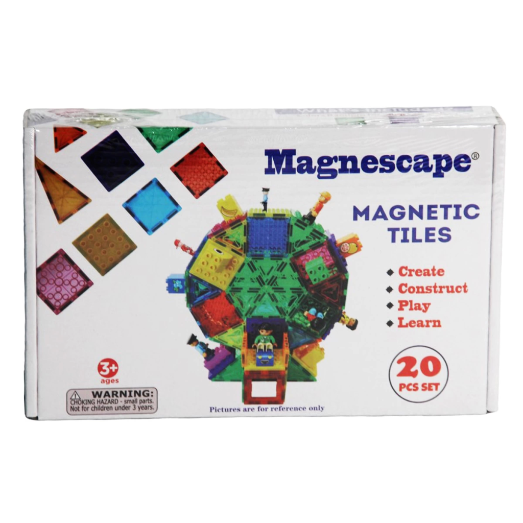 Tuiles magnétiques Nessiworld Magnescape 20 pièces