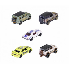 Nessiworld Majorette CastHeads Track Racer 5-pack