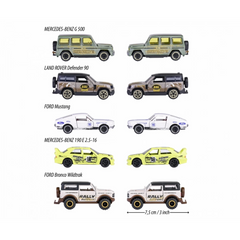 Nessiworld Majorette CastHeads Track Racer 5-pack