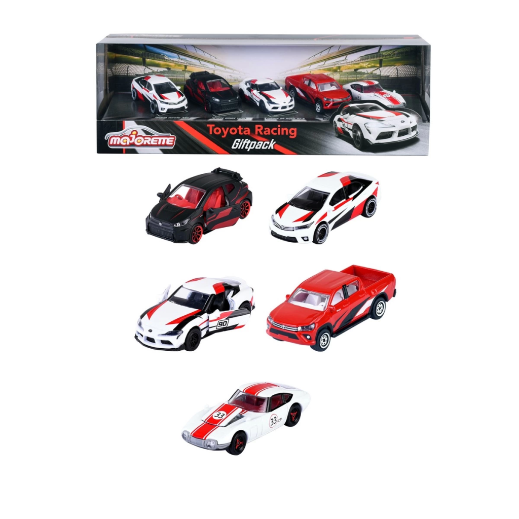 Nessiworld Majorette Toyota Racing 5'li Koleksiyon Paketi
