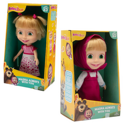 Poupée d'anniversaire Masha et Michka Nessiworld 23 cm