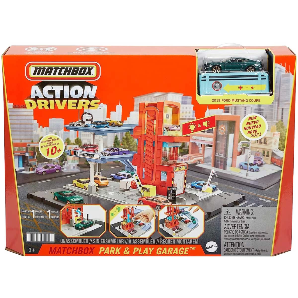 Coffret de jeu Nessiworld Matchbox Action Drivers Série HBD74
