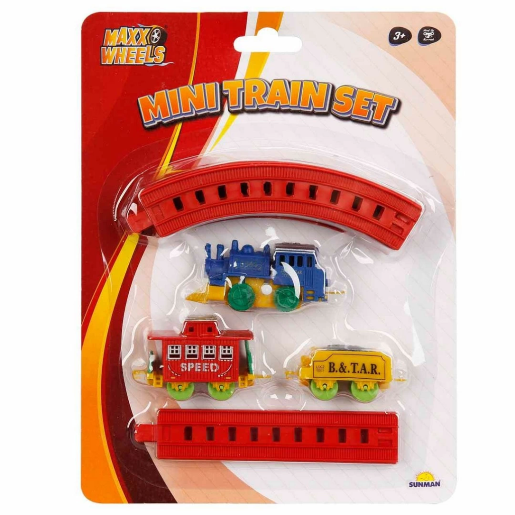 Coffret de mini-train Nessiworld Maxx Wheels 11 pièces