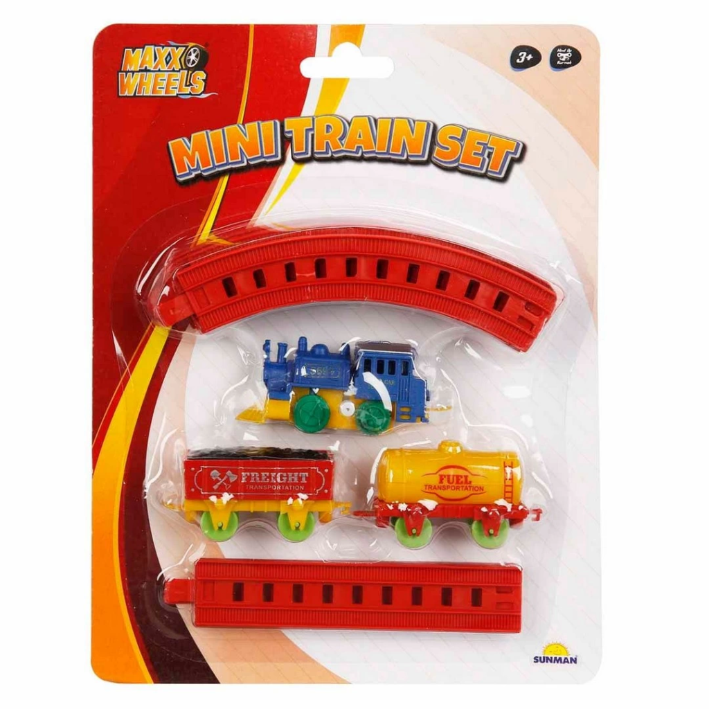 Coffret de mini-train Nessiworld Maxx Wheels 11 pièces