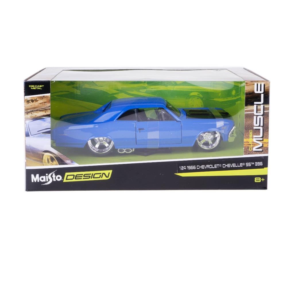 Nessiworld MAY 31333 1:24 Chevrolet Chevelle SS 396 1966 - Necotoys