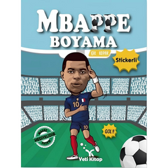 Nessiworld MBappe Sticker Mask Coloring Book