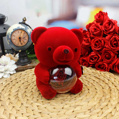 Meanyou Ayıcık Kutulu Kalp Kolye - MeanYou