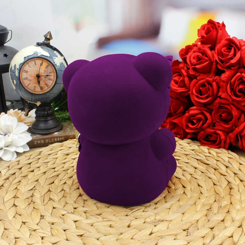 Meanyou Ayıcık Kutulu Kalp Kolye - MeanYou