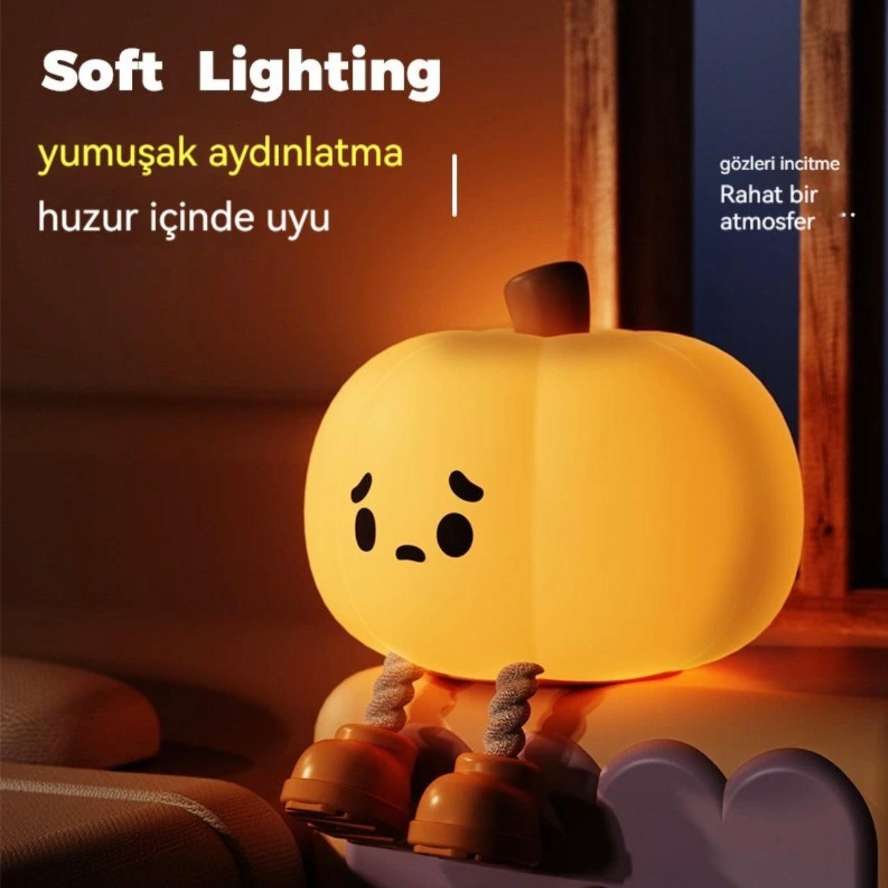Meanyou Balkabağı Gece Lambası - MeanYou
