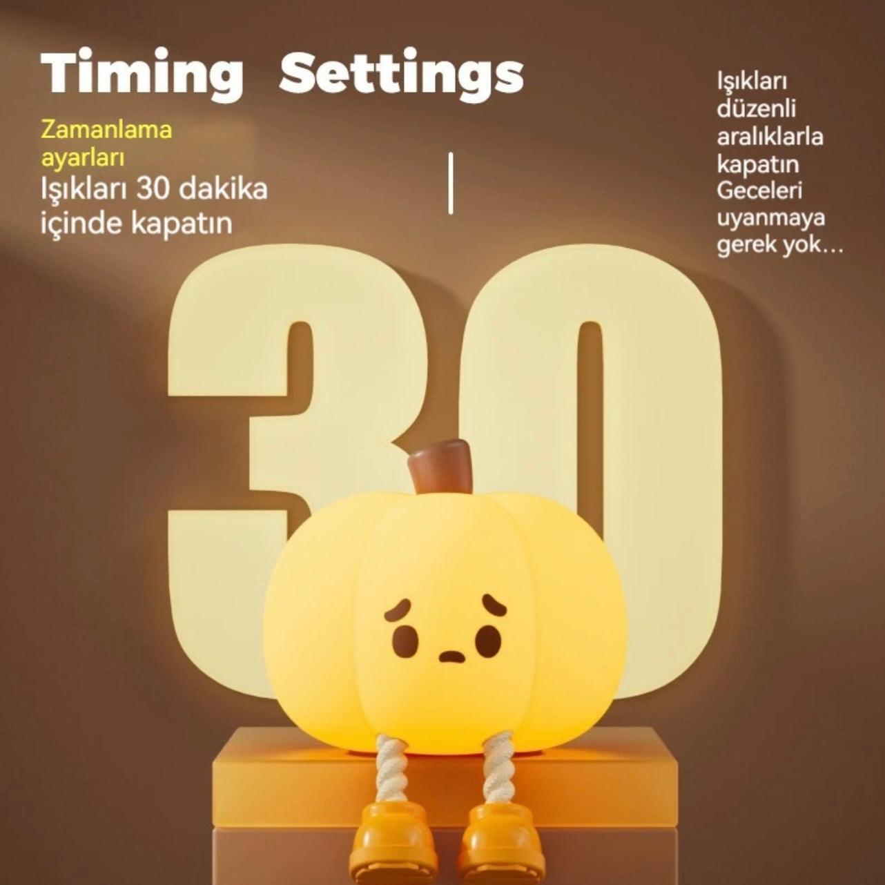 Meanyou Balkabağı Gece Lambası - MeanYou