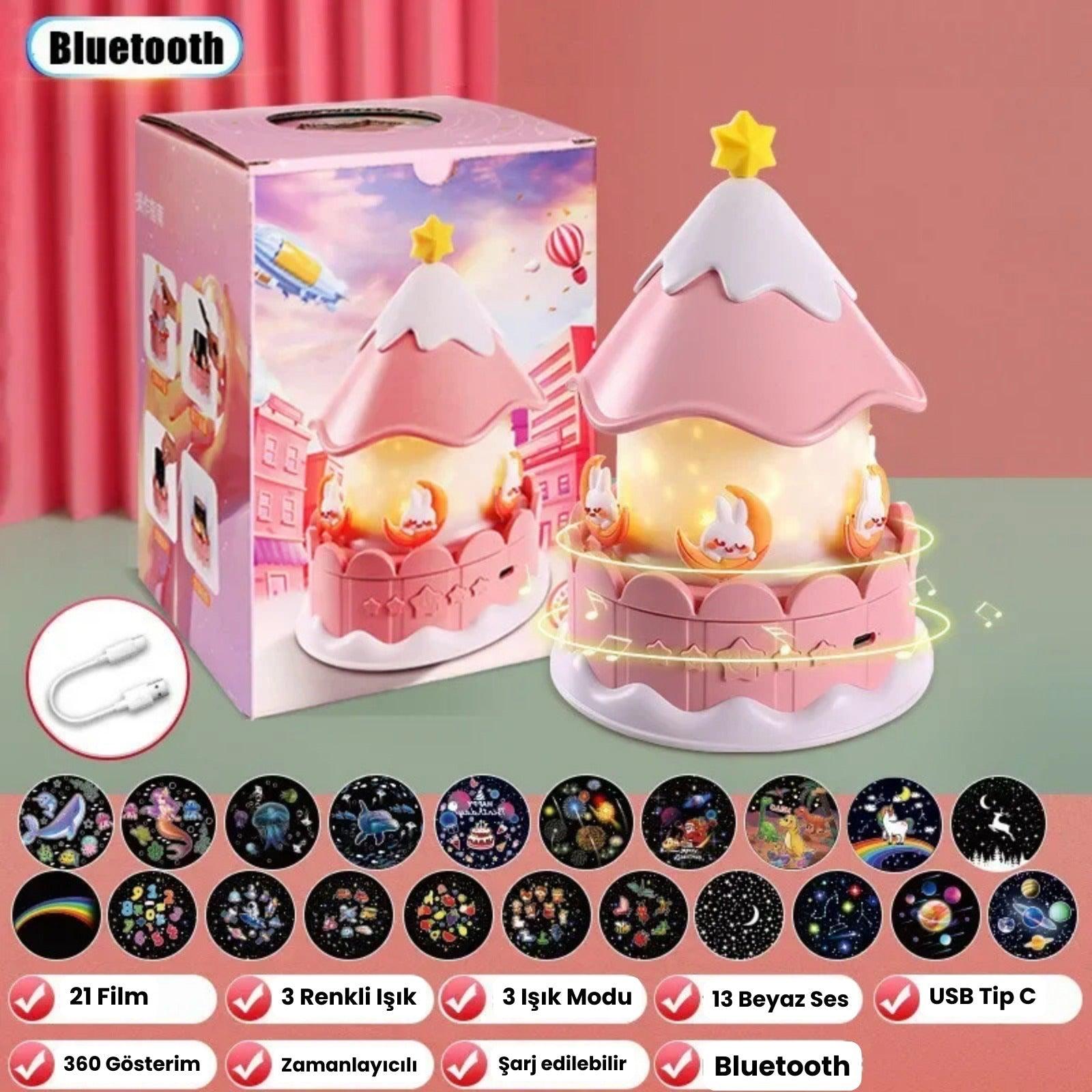 Meanyou Çocuklar İçin Rüya Tavşanı Gece Lambası - MeanYou