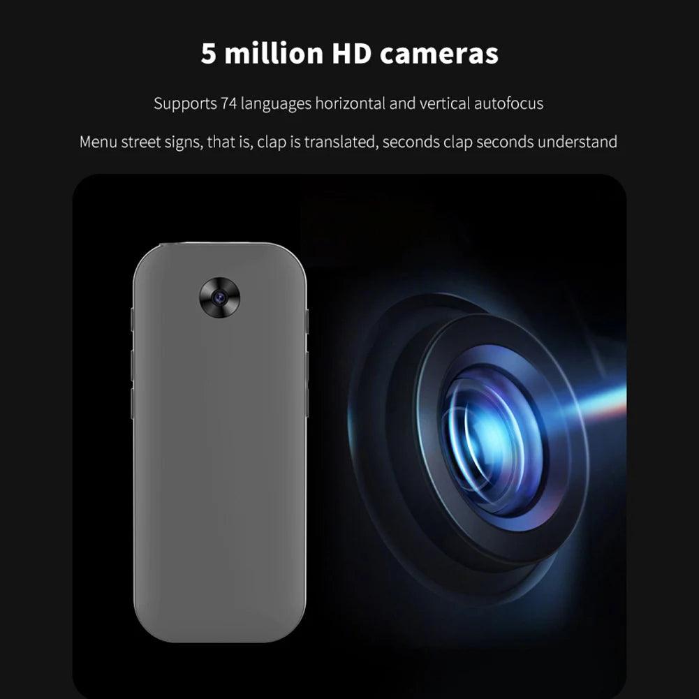 Meanyou Dil Tercüman Cihazı Desteği 138 Dil ChatGPT Fonksiyonu Anlık Ses Tercümanı İş Seyahatleri İçin Cep Sözlüğü - MeanYou