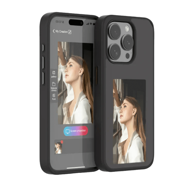 Meanyou E-ink NFC Telefon Kılıfı iPhone 15-14-13 - MeanYou