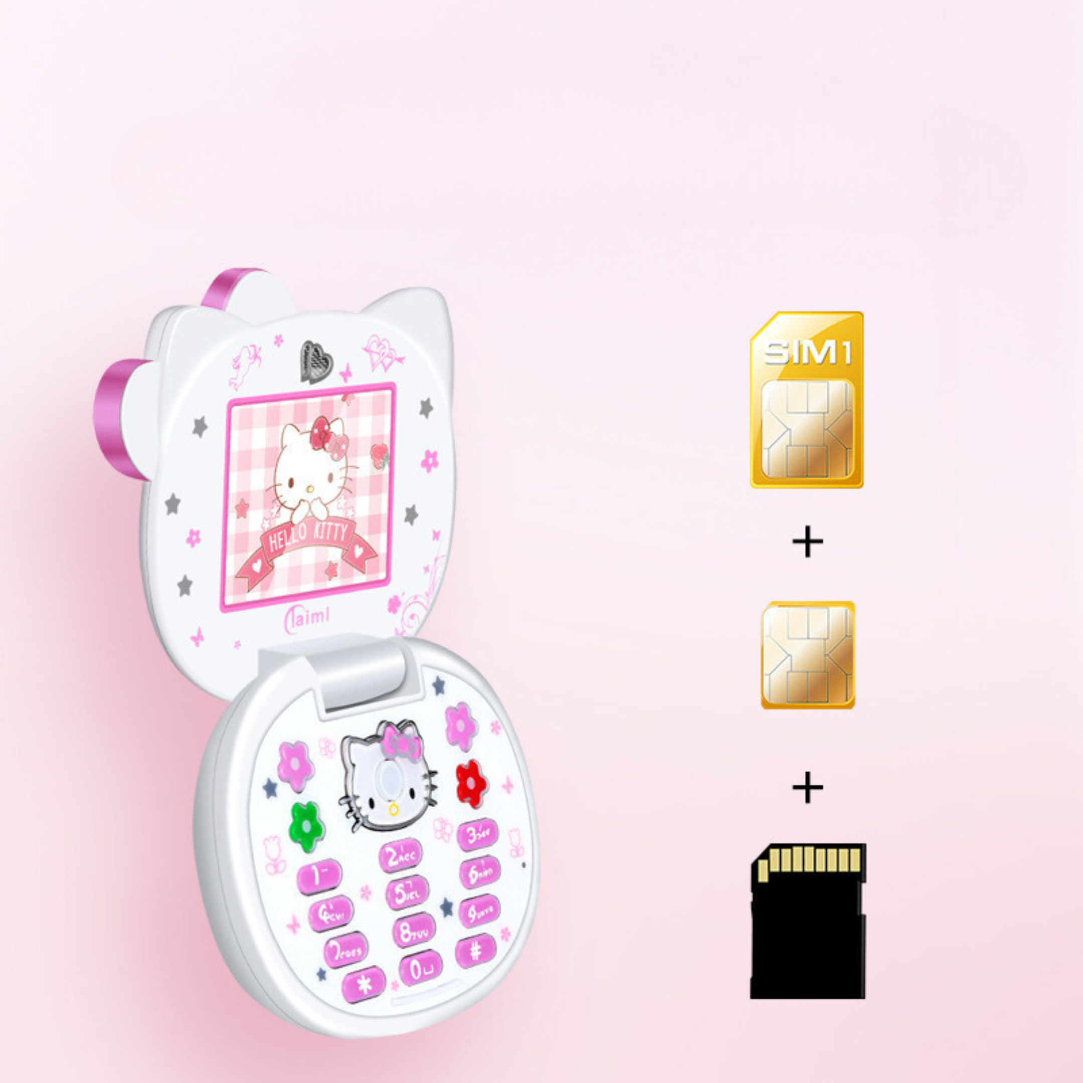 Meanyou Hello Kitty Mini Cep Telefonu - MeanYou