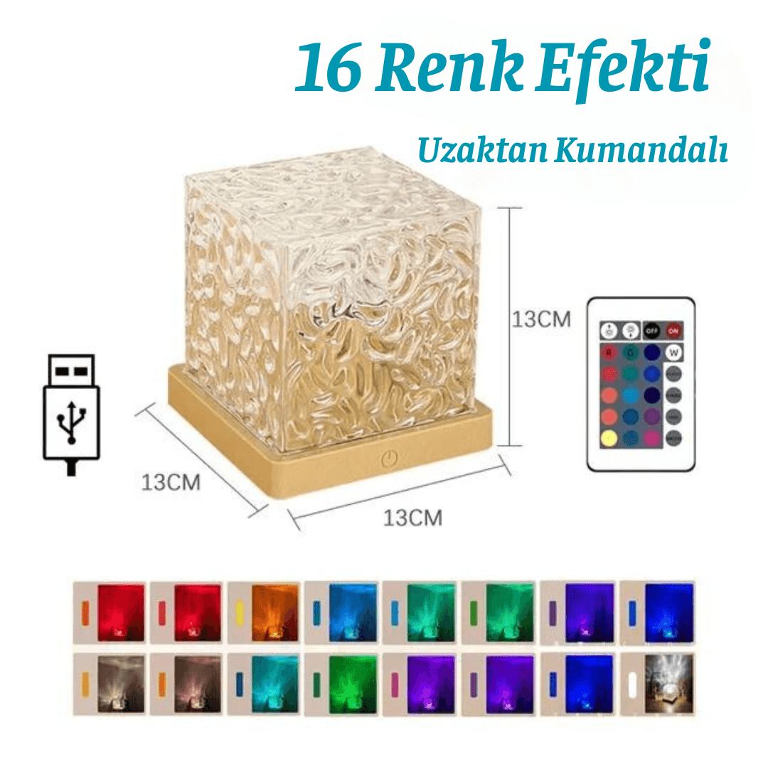 Meanyou Kristal Lamba 16 Renkli - MeanYou