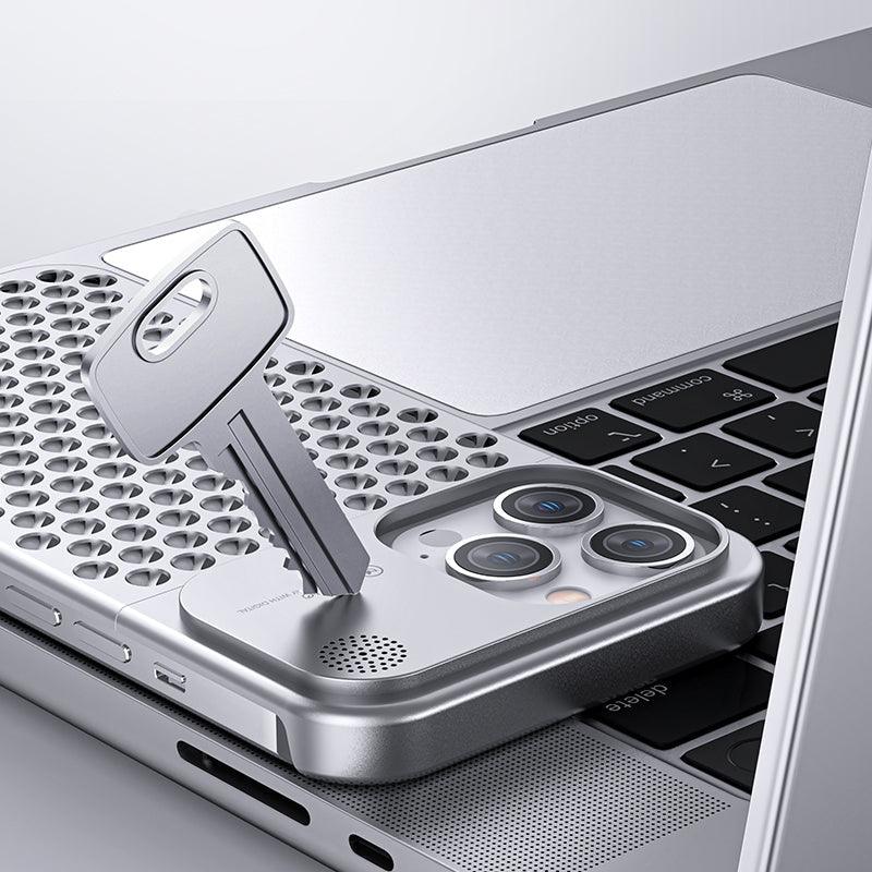 Meanyou Mac Pro Kasa Alüminyum Alaşımlı Isı Dağılımı Aromaterapi Koruyucu Kılıf - MeanYou