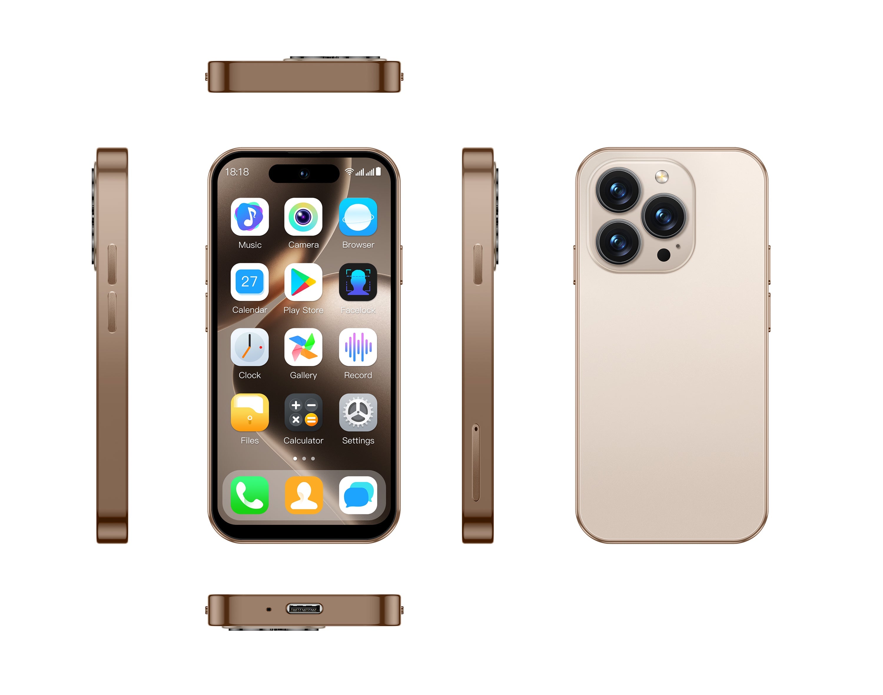 Meanyou Mini Akıllı Telefon ONEMYTH M16 Pro - MeanYou