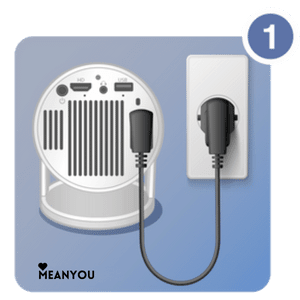 Meanyou Mini Projeksiyon HD 720P - MeanYou