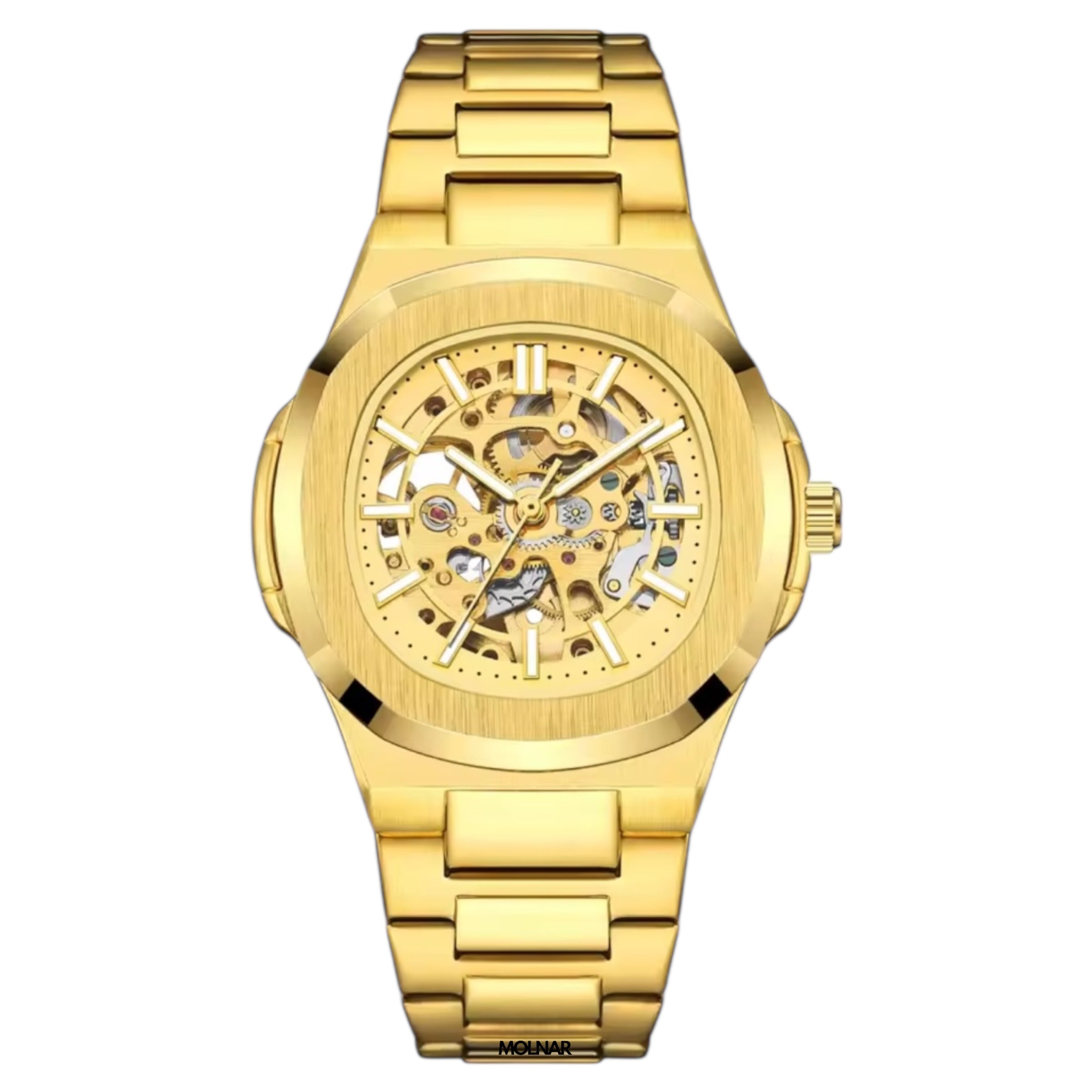 Meanyou Nautilus Skeleton Otomatik Kol Saati - MeanYou