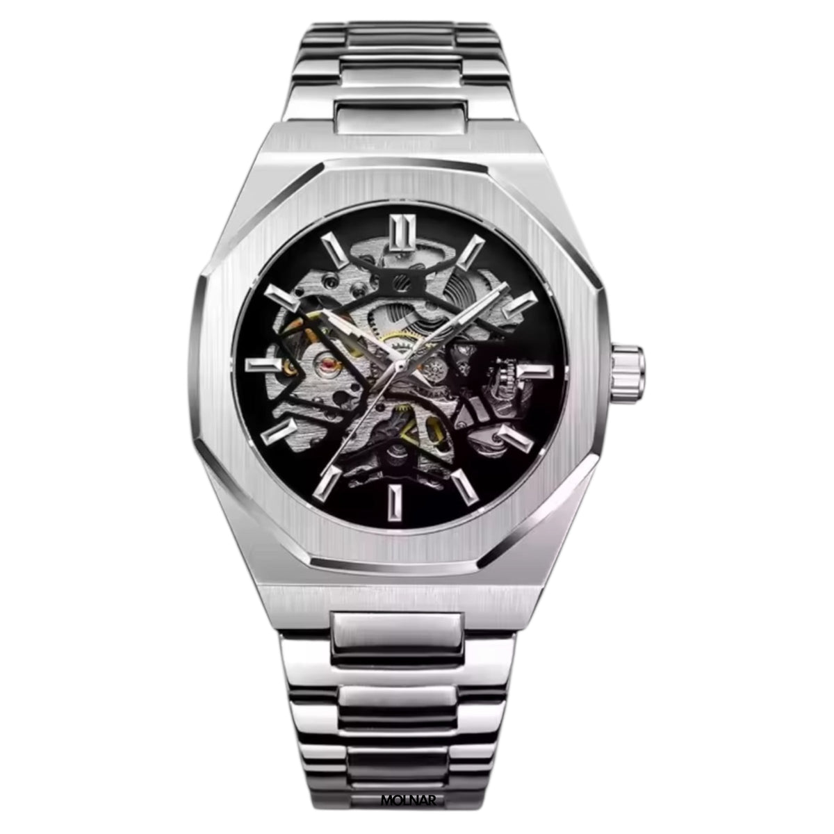 Meanyou Oak Skeleton Otomatik Kol Saati - MeanYou