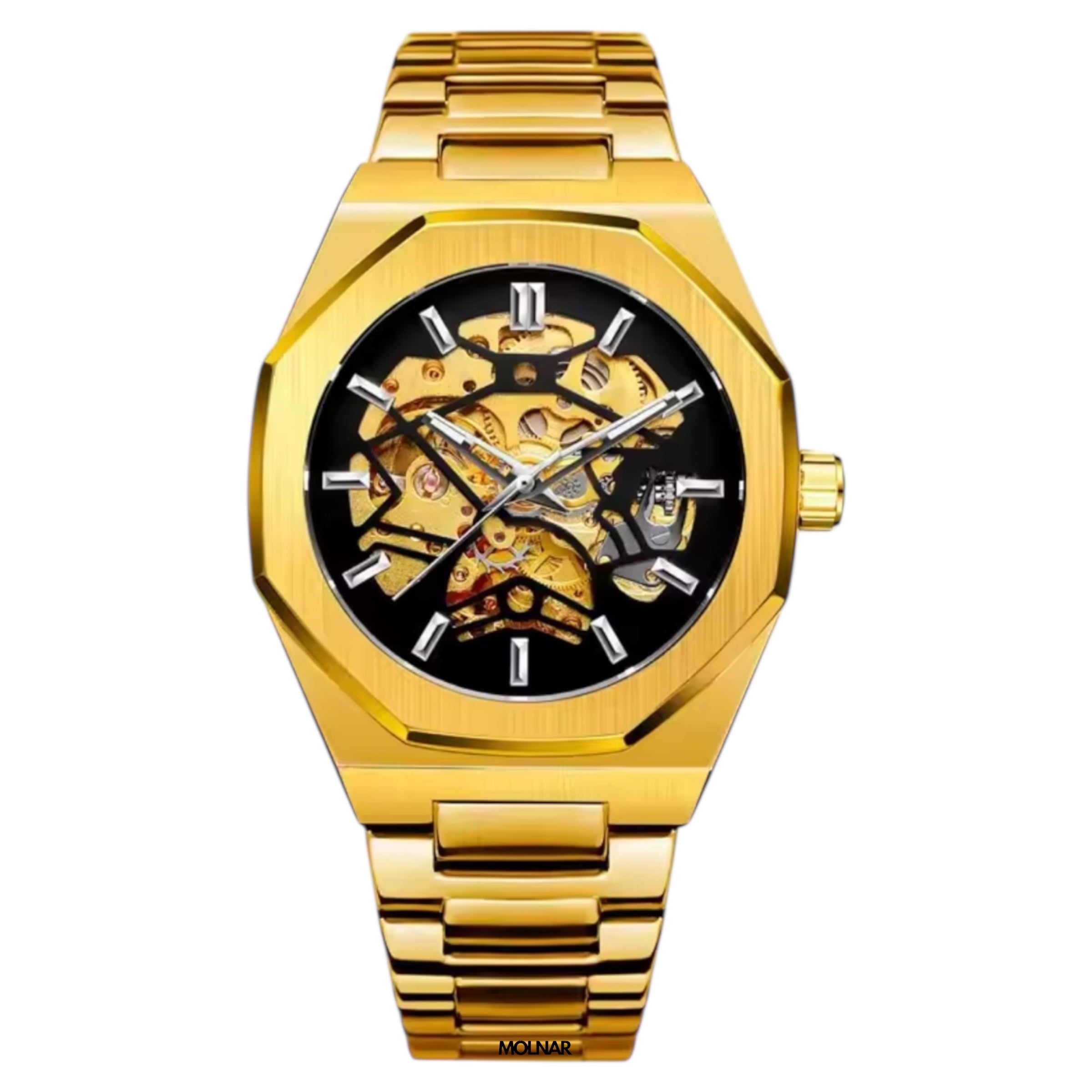 Meanyou Oak Skeleton Otomatik Kol Saati - MeanYou