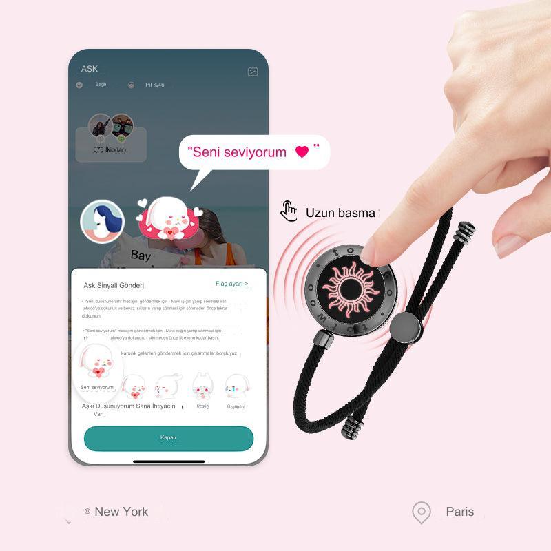 Meanyou Uzak Mesafe Bileklik Milano Halatı Totwoo - MeanYou