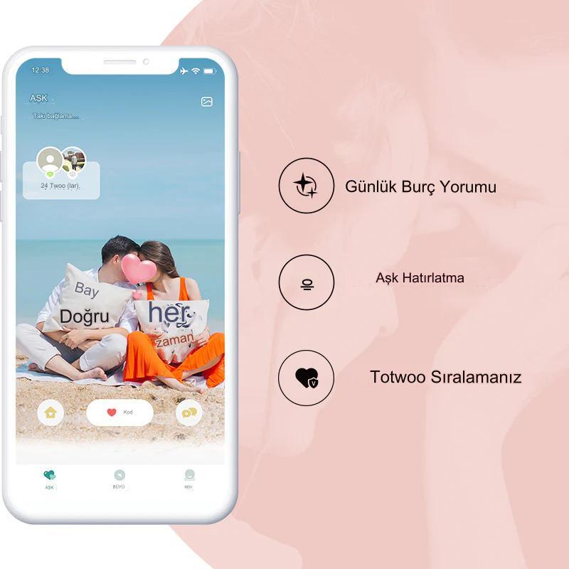 Meanyou Uzak Mesafe Titreşimli Çift Bileklik - MeanYou