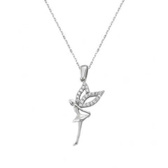 Silver Angel Women's Necklace