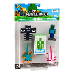 Nessiworld Minecraft 3D Figure Toppeez 5'li