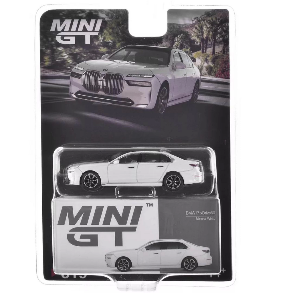 Nessiworld Mini Gt 1/64 Bmw i7 XDrive60 Mineral White
