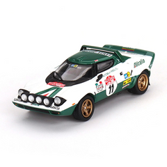 Nessiworld Mini GT 1/64 Lancia Stratos HF 1975 Rally Sanmero Winner