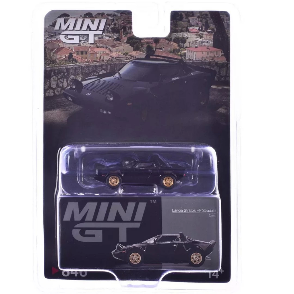 Nessiworld Mini Gt 1:64 Lancia Stratos HF Stradale Nero