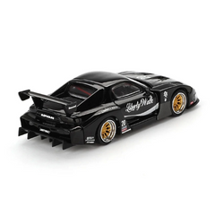Nessiworld Mini GT 1/64 MAZDA RX-7 LB-Super Silhouette Liberty Walk Black Blister Package