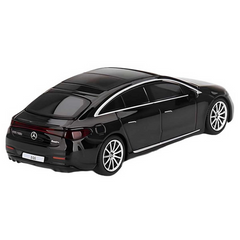 Nessiworld Mini GT 1:64 Mercedes-Benz EQS 580 4MATIC Black