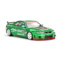 Nessiworld Mini Gt 1/64 Nissan Skyline GT-R(R33) Imai Racing V1