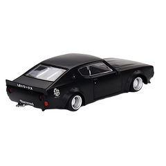 Nessiworld Mini GT 1/64 Nissan Skyline Kenmeri Liberty Walk Noir Mat MGT00655