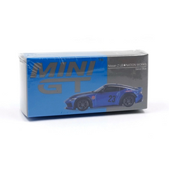 Nessiworld Mini GT 1/64 Nissan Z LB Nation Works Serian Blue
