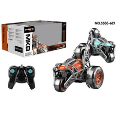 MKB-5588-617 Remote Control Rechargeable Four Wheeler Stunt Car -Vardem