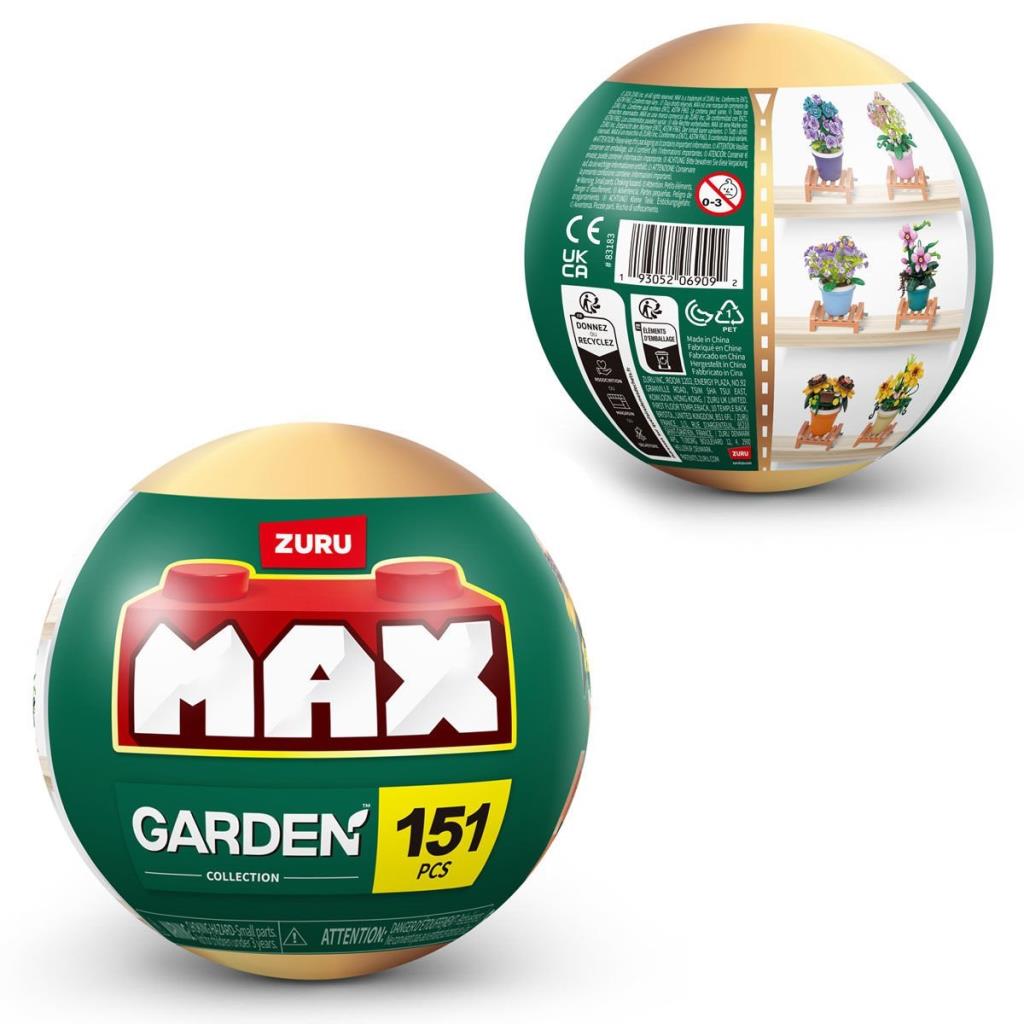 Nessiworld MNB08000 MAX Potted Plants surprise 151 pieces