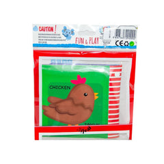 MOL-025 PVC BATH TOY BOOKS