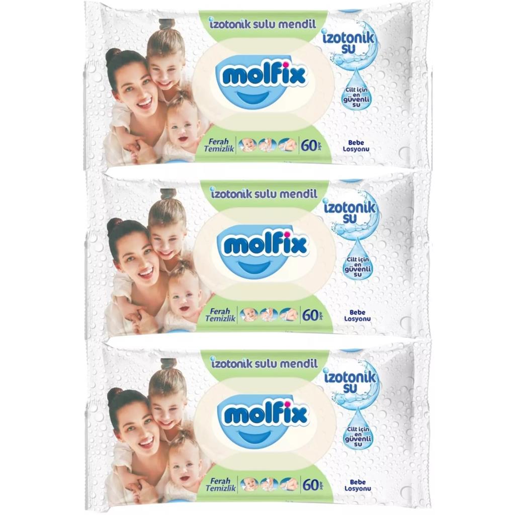 Nessiworld molfix isotonic isotonic cleaning face cleaning paipes pipes 3 180 Leafs