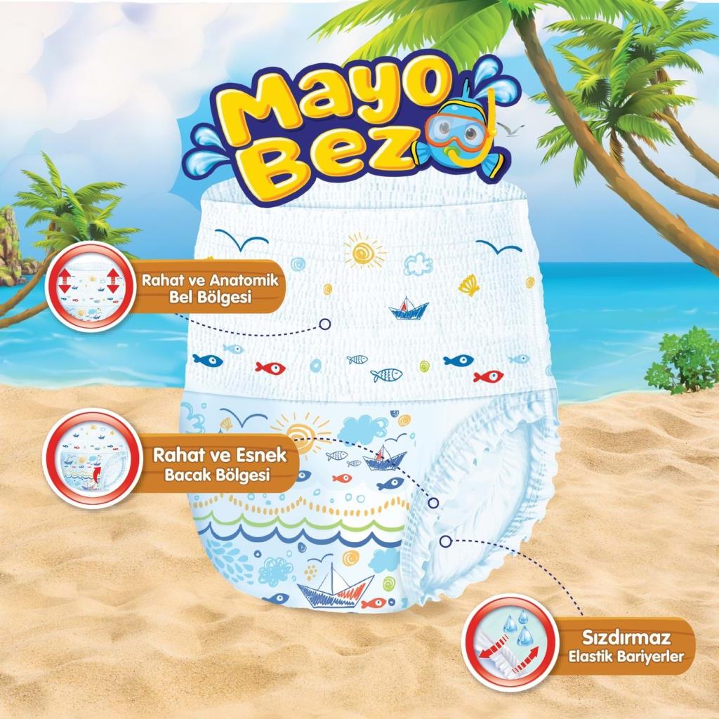 Nessiworld Molfix Mayo Bez 5-6 Beden 14+ Kg 10 Adet